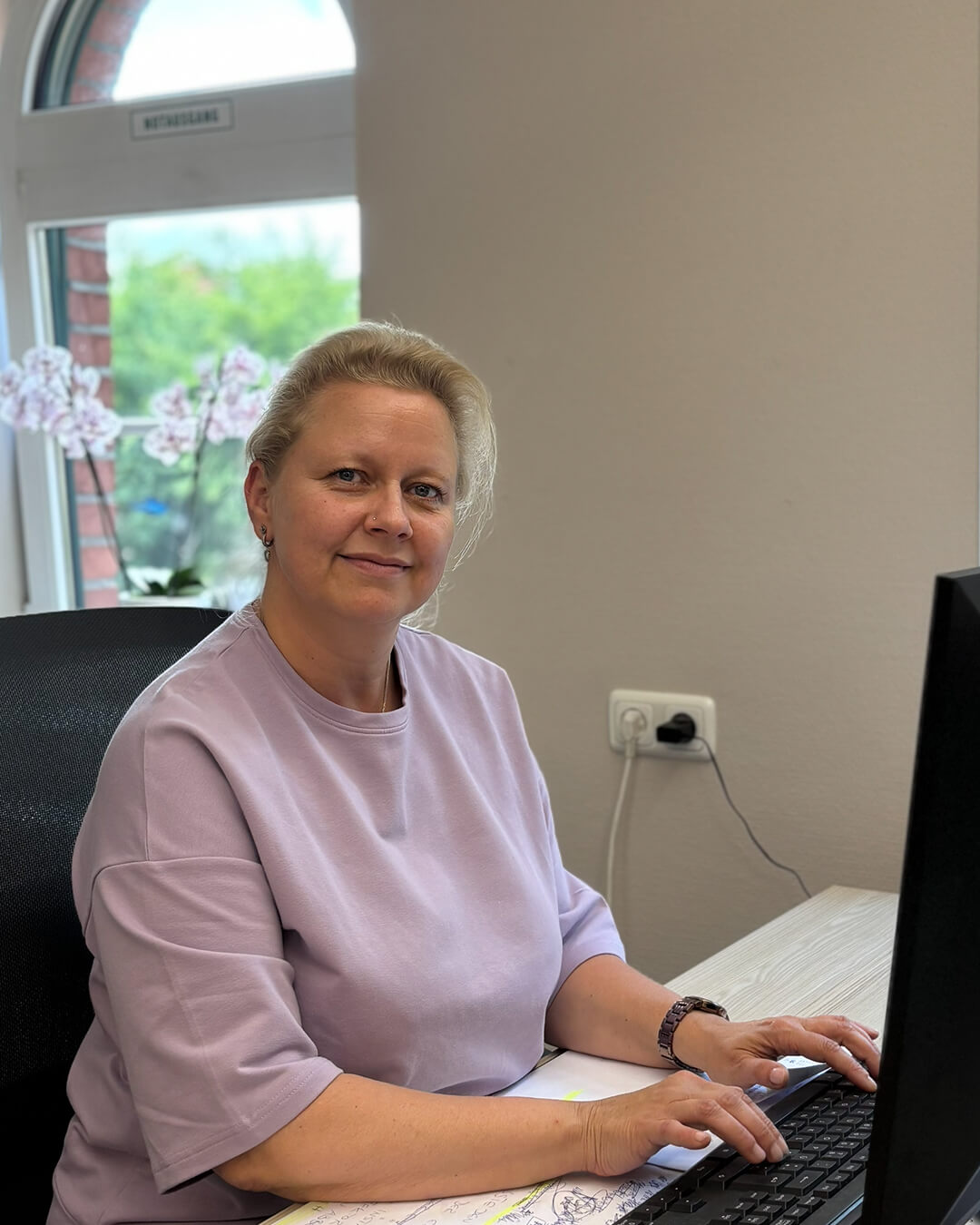 Sprechstundenhilfe der Frauenarztpraxis Cindy Kaesche am Fontaneplatz Neuruppin