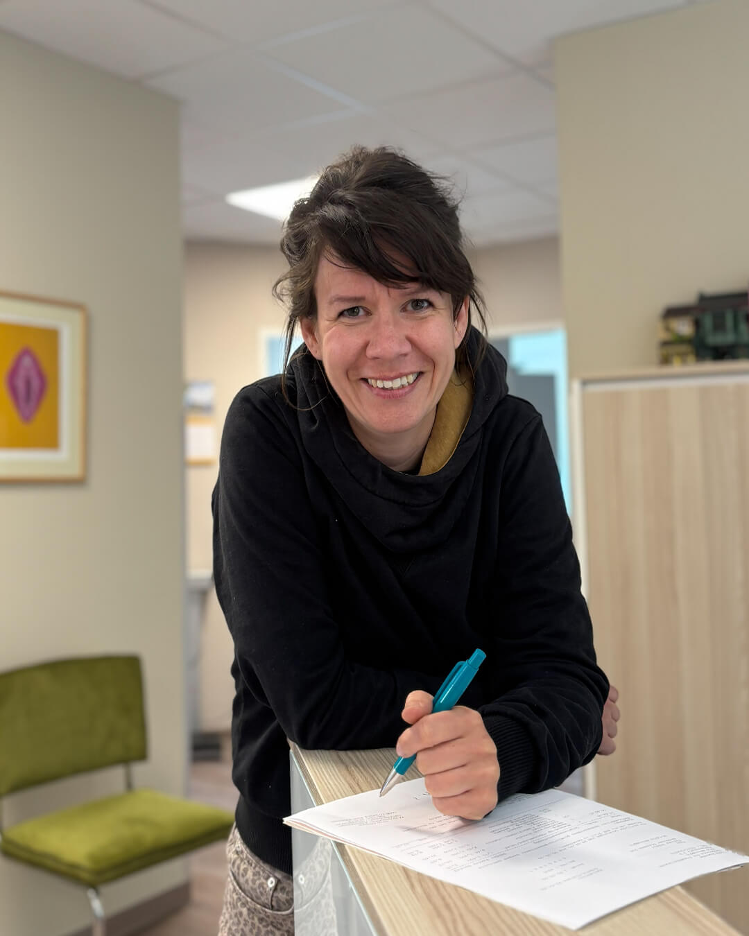 Gynäkologin Cindy Keasche Frauenärztin in Neuruppin Praxis am Fontaneplatz