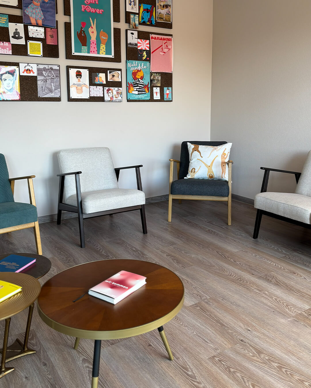 Wartezimmer der Frauenärztin Neuruppin Cindy Kaesche